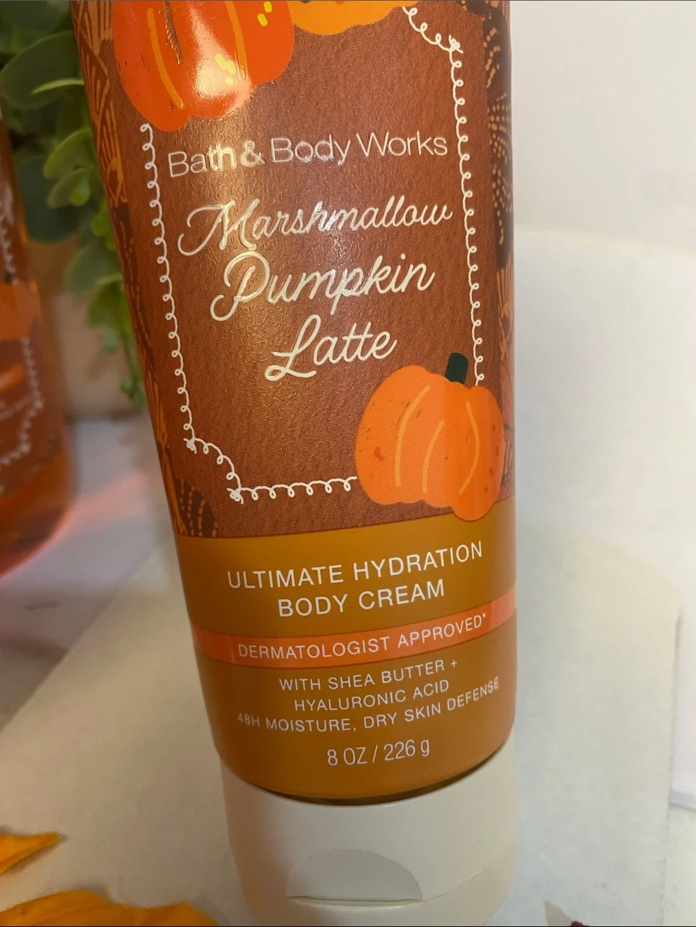 “Marshmallow Pumpkin Latte” Bath & Body Works New 3-Pc Set